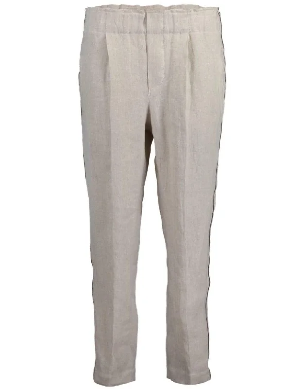 Cozy Outerwear Mini Paperbag Waist Pull On Pant