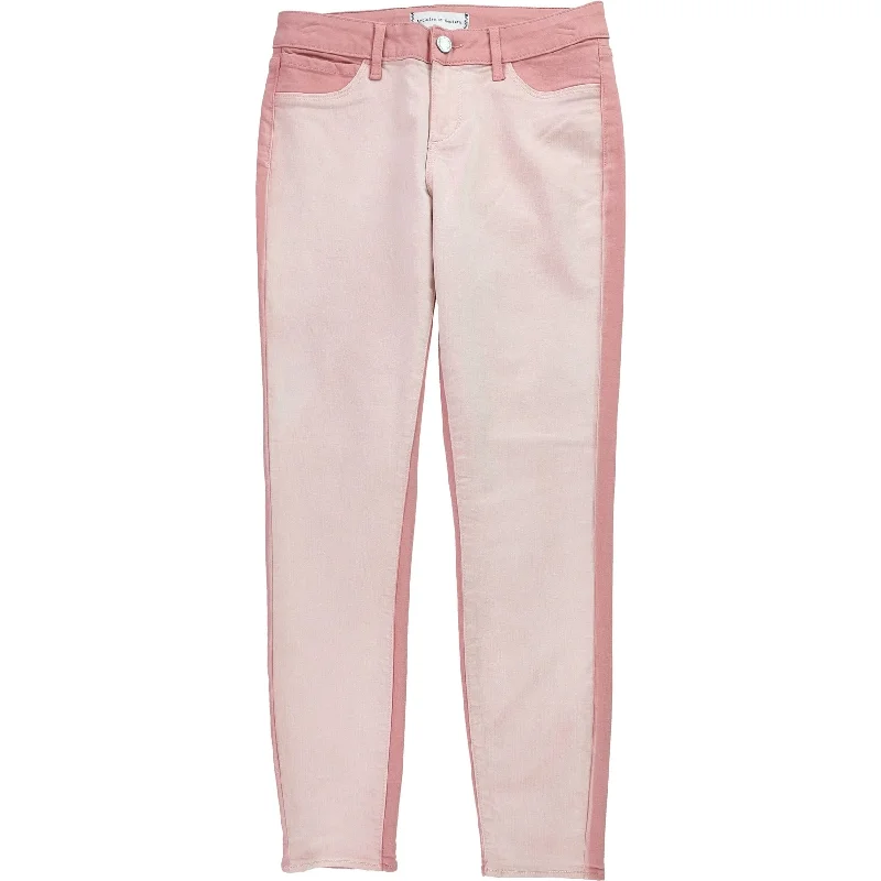 Relaxed Tops Articles of Society Womens Sarah Super Soft Skinny Fit Jeans, Pink, 28