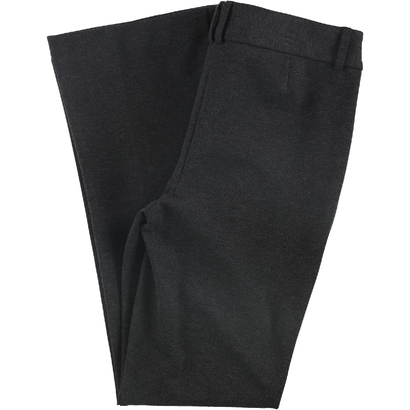 Easy Comfort Style Alfani Womens Ponte-Knit Casual Trouser Pants, Grey, 8
