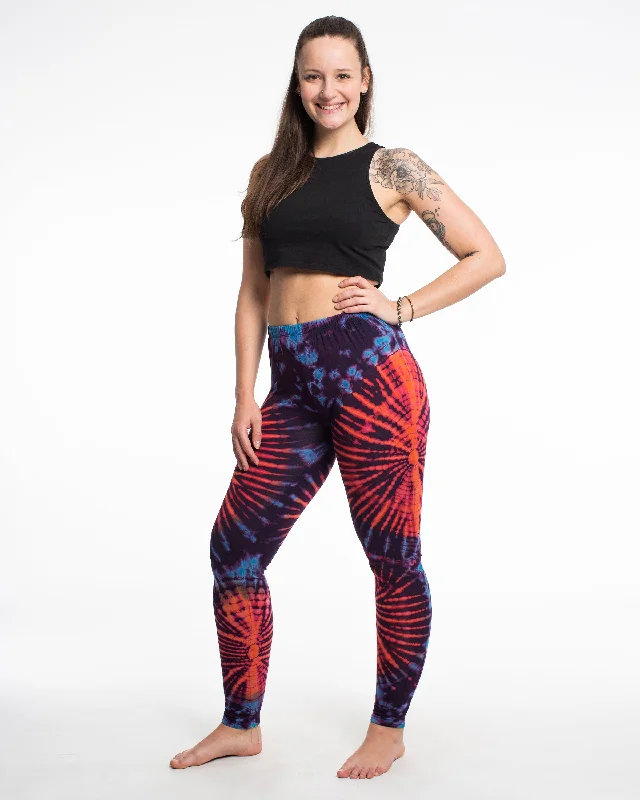 Comfortable Tops Womens Tie Dye Yoga Leggings