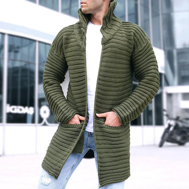 Elegant Dressing Casual Knitted Long Sleeves Sweaters for Men