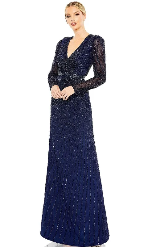 Comfortable Fashion Looks Mac Duggal 5715 - Sequined Evening Dress