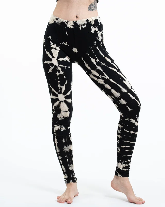 Layered Style Womens Tie Dye Yoga Leggings