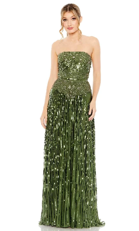 Relaxed Looks Mac Duggal 93915 - Embellished A-line Gown