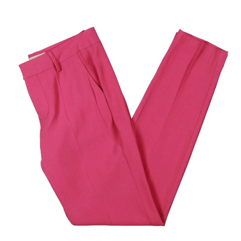 Simple Comfort Zadig & Voltaire Womens Mid-Rise Pleated Ankle Pants