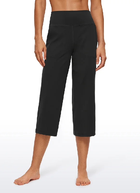 Urban Chic Butterluxe High Waist Wide Leg Pants with Pockets 23''