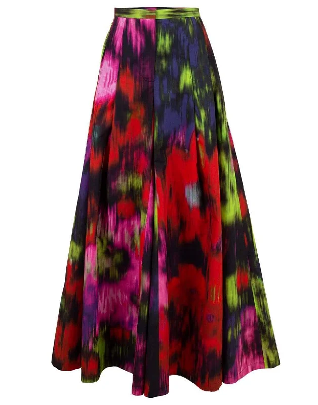 Cozy Essentials Superbloom Floral Wide Leg Pleated Palazzo Pant