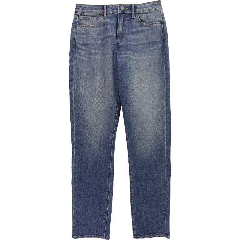Soft Tops Articles of Society Womens Rene High Rise Straight Leg Jeans, Blue, 28