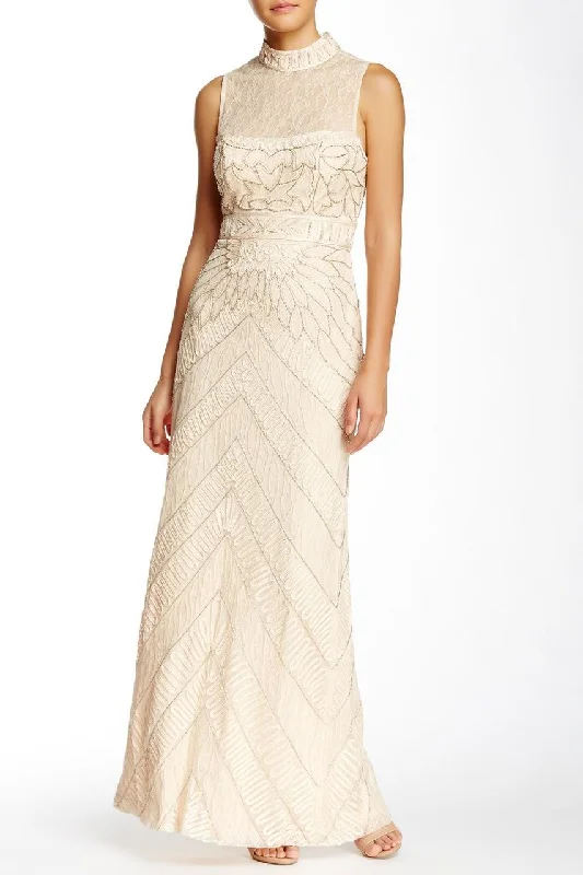 Cozy Fit Wear Sue Wong - High Illusion Bejeweled Sheath Dress N5110