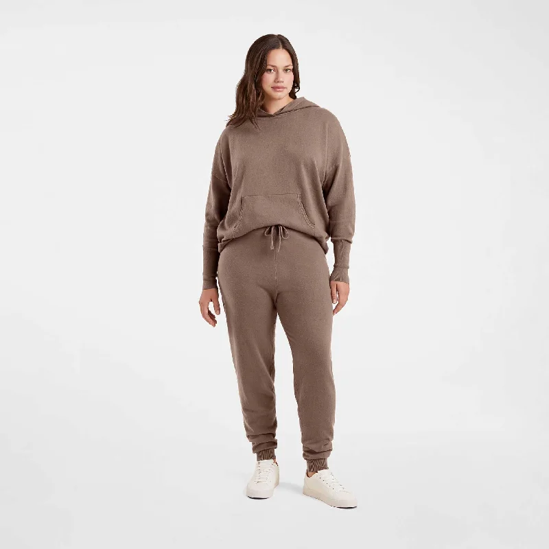 Soft Feel Luxe Knit Jogger | Mocha