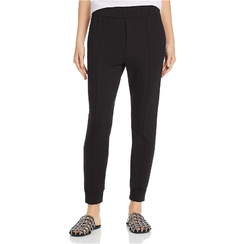 Soft Wearables Enza Costa Womens Pintuck Casual Jogger Pants