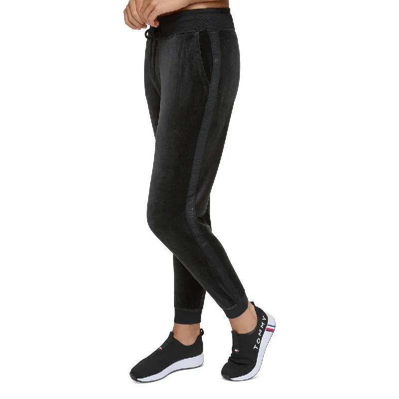 Light Layers Tommy Hilfiger Sport Womens Velvet Jogger Pants