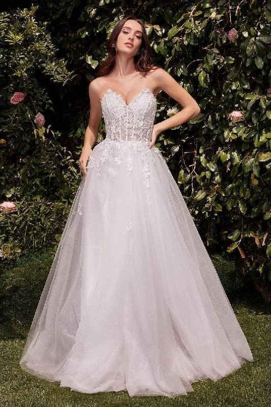 Casual Ease Cinderella Divine Bridal C148W - Floral Embroidery Sweetheart Bridal Gown Casual Ease Cinderella Divine Bridal C148W - Floral Embroidery Sweetheart Bridal Gown
