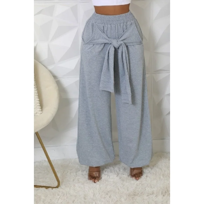 Soft Knitwear HighWaisted Stretch Pants