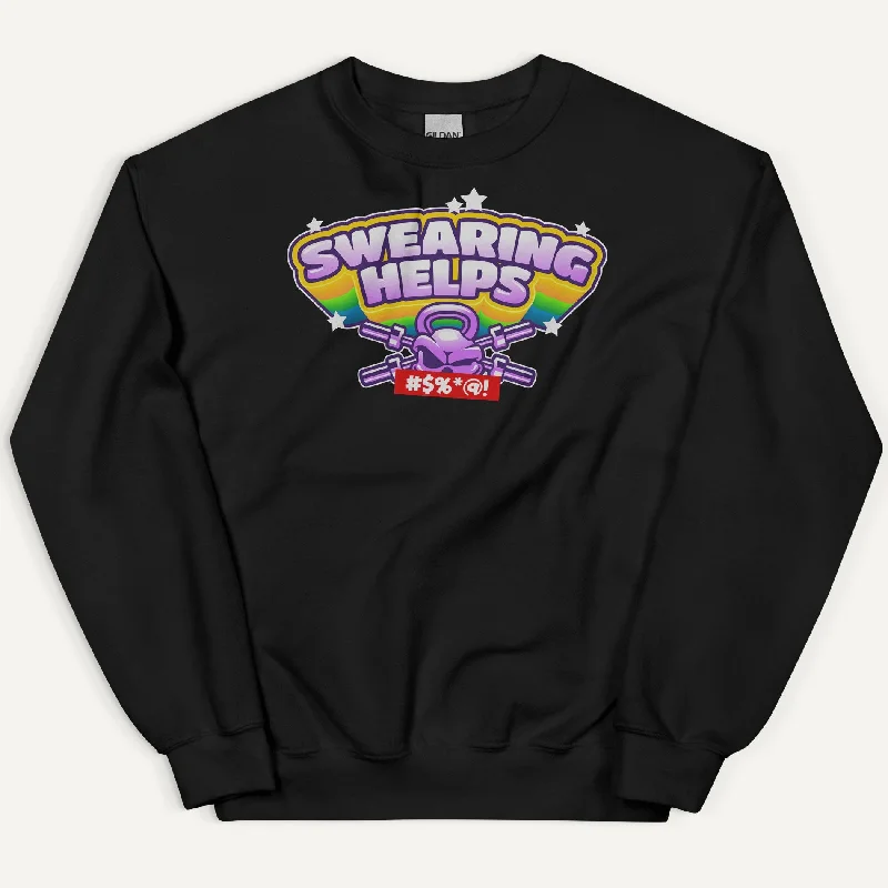 Versatile Style Swearing Helps Sweatshirt