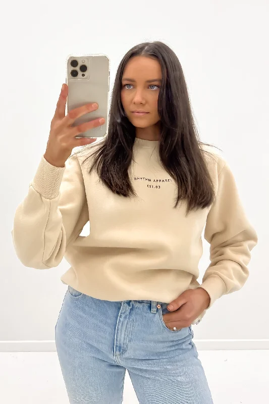 Chic Outfits Classic Brand Fleece Oat