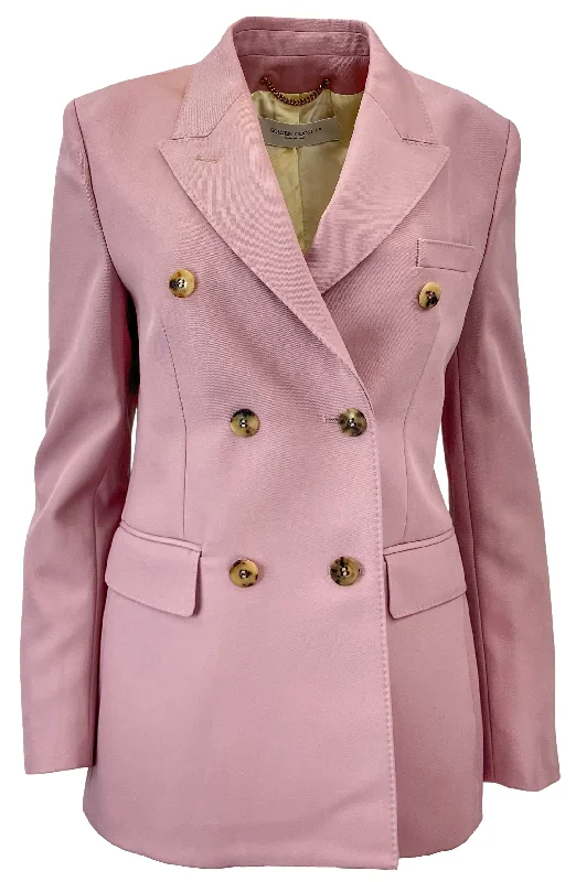 Comfortable Tops Golden Goose Diva Double Breasted Blazer in Woodrose