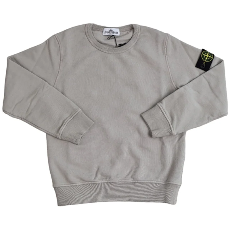 Casual Fit Wear Stone Island Sweatshirt Dove Grey