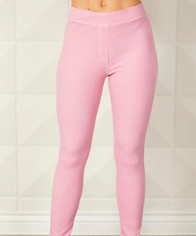 Light Comfort High Waisted Jegging In Blush