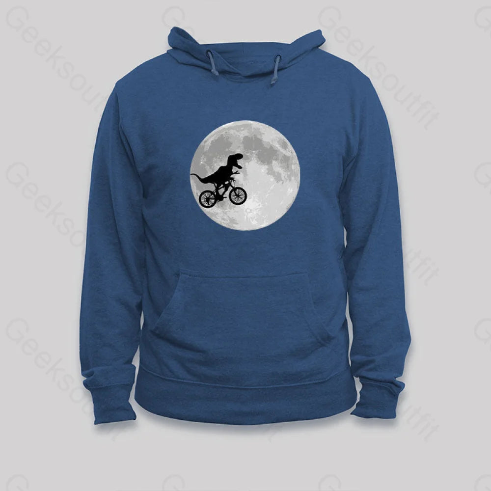 Casual Chic Looks Dinosaur Bike and Moon Hoodie