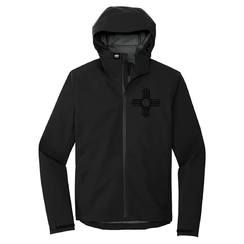 Soft Comfort Wear Zia New Mexico Waterproof Zip Rain Jacket
