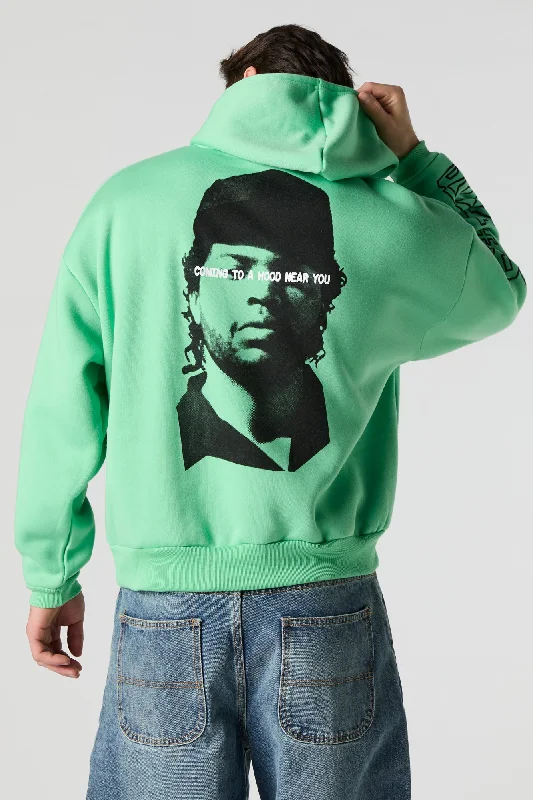 Simple Comfort Boys N The Hood Graphic Fleece Hoodie
