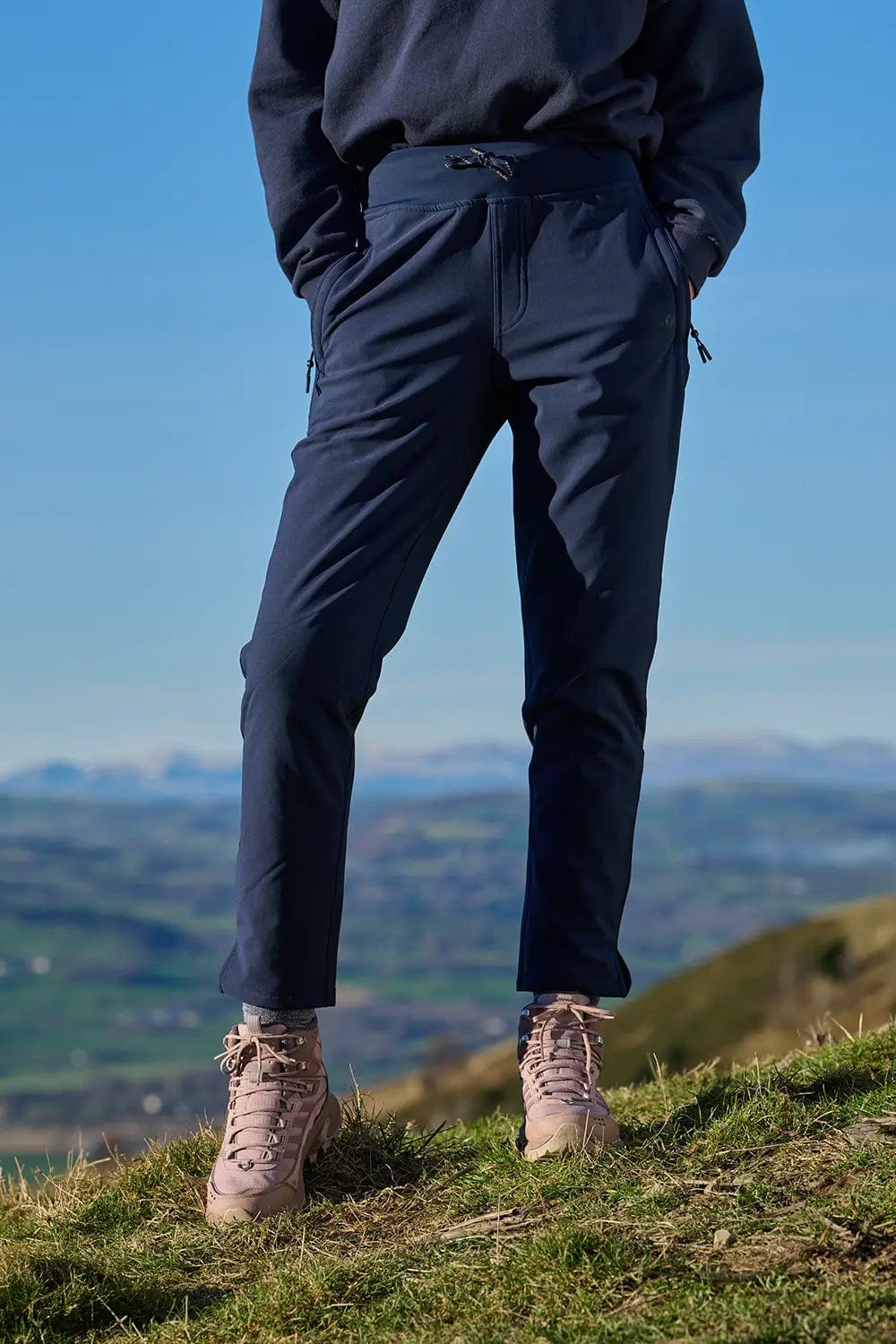 Soft Knitwear Thermal Atlas Pants - Deep Navy