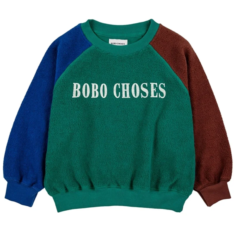 Casual Ease Bobo Choses Multicolor Bobo Choses Color Block Sweatshirt