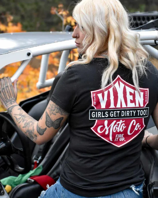 Cozy Essentials Wear Fire it Up Ladies V Neck Tee