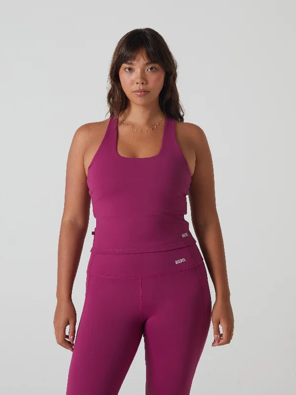 Everyday Outfits India Vest Top Raspberry Rose