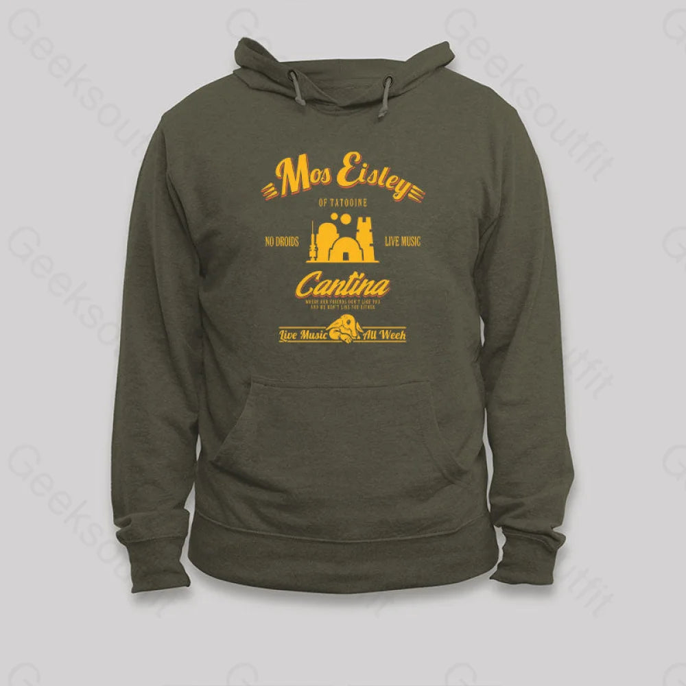 Cozy Fit Wear Mos Eisley Cantina Vintage Hoodie