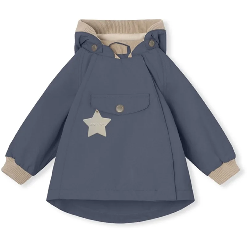 Cozy Apparel MINI A TURE WAI Spring Jacket w/Fleece Lining Ombre Blue