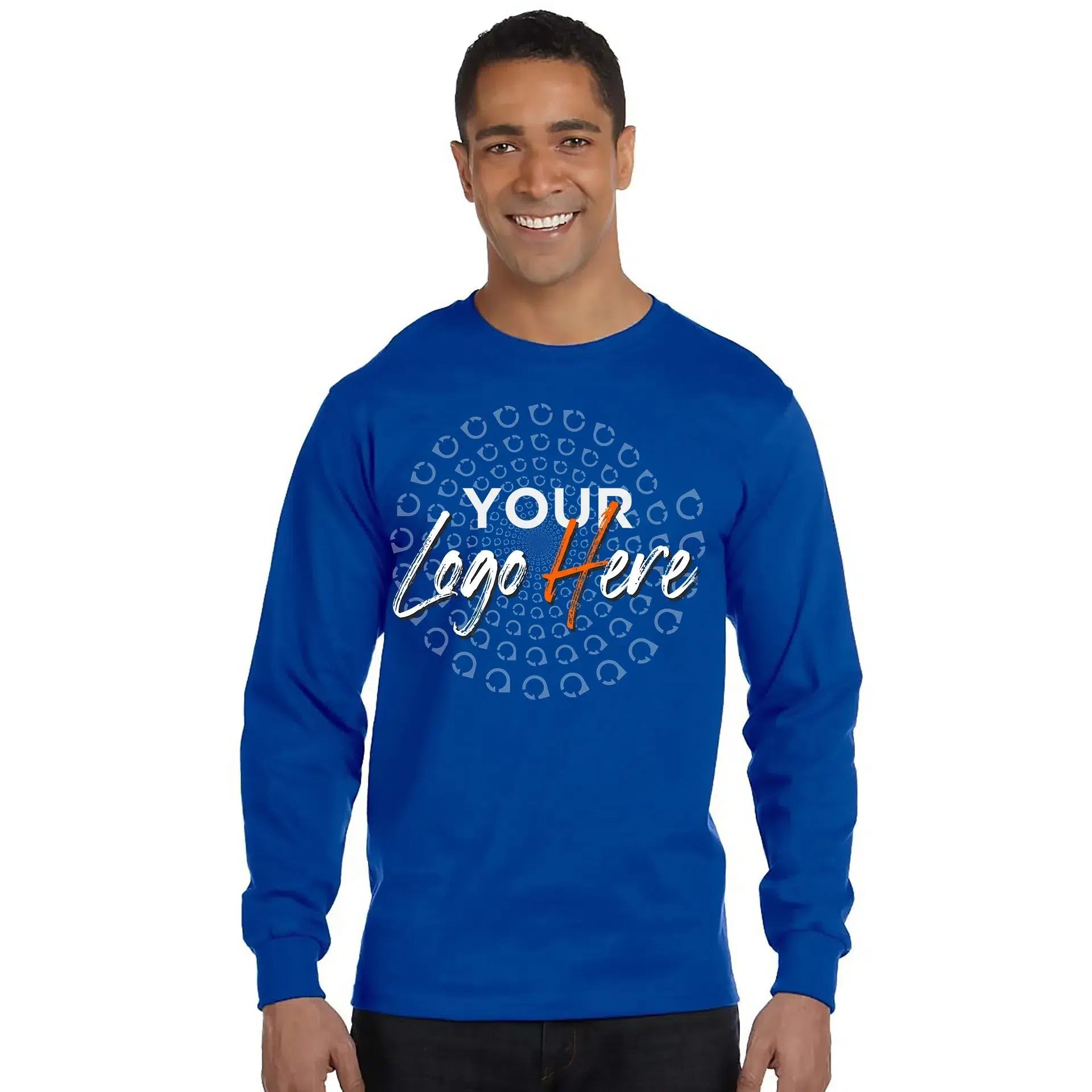 Relaxed Tops Custom Long Sleeve T-Shirts - Unisex Gildan G240