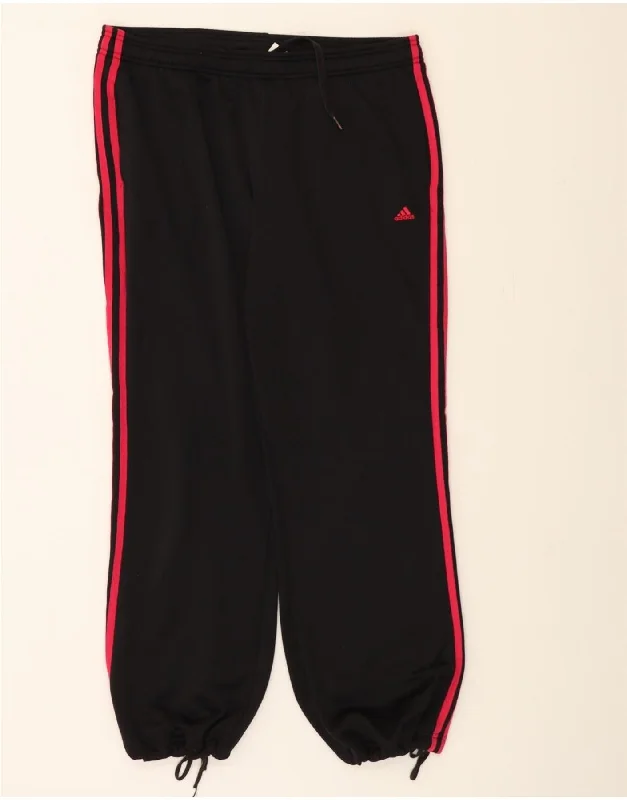 Comfortable Tops ADIDAS Womens Climalite Tracksuit Trousers UK 20/22 XL Black Polyester Comfortable Tops ADIDAS Womens Climalite Tracksuit Trousers UK 20/22 XL Black Polyester