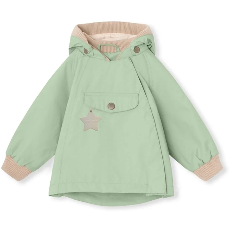 Warm Wear MINI A TURE WAI Spring Jacket Dusty Light Green
