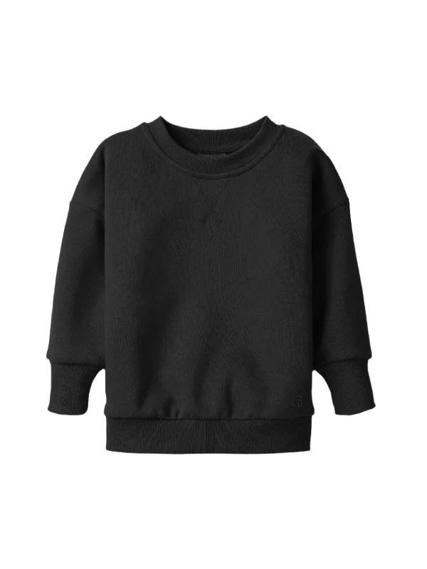 Light Fit Elevated Crewneck - Black