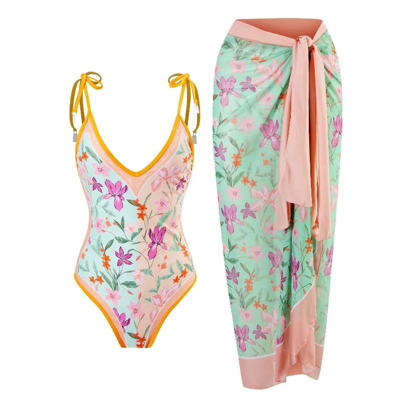 Comfortable Sweaters Vintage Conservative Double Side One Piece Swimsuits and Skirts Comfortable Sweaters Vintage Conservative Double Side One Piece Swimsuits and Skirts