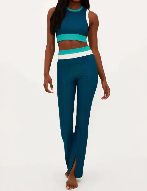 Soft Casuals Amalfi Legging Pants In Navy