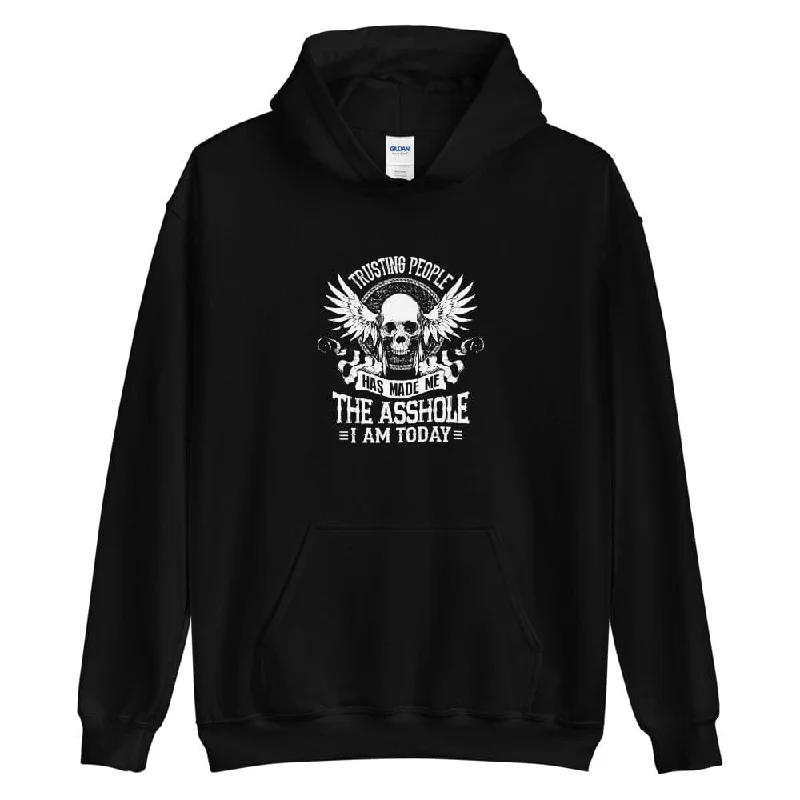 Soft Fabric Looks Trusting People Has - Skull Hoodie - up to 5XL