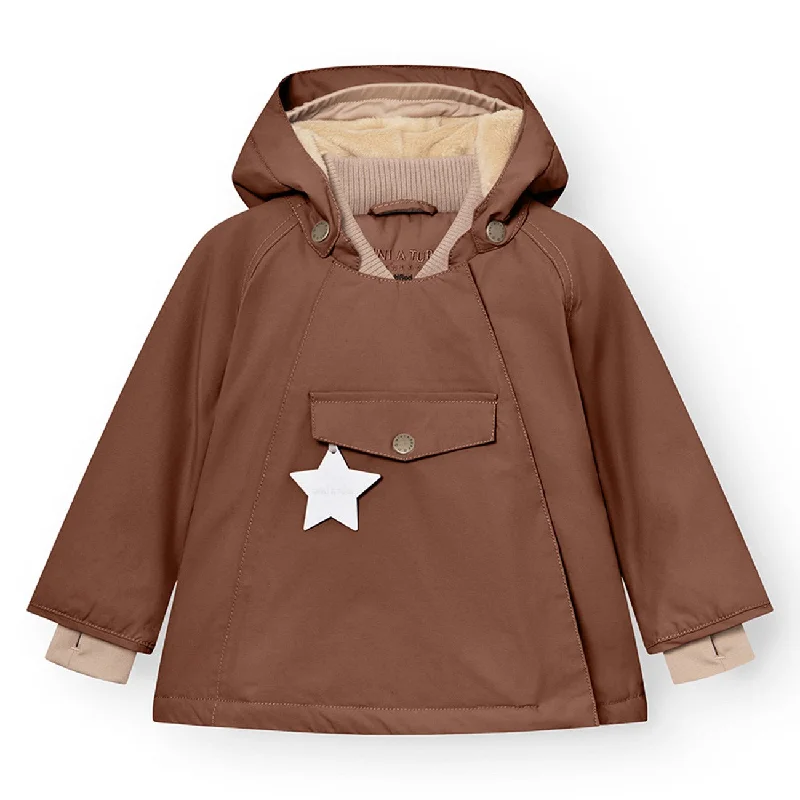 Relaxed Clothing Mini A ture Rootbeer brown Wang Fleece Winter Jacket