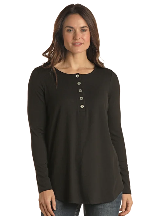Stylish Ease Women's White Label T-Shirt #LW22T03611