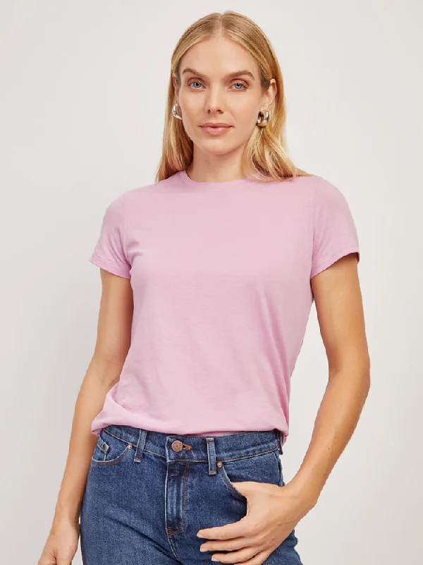 Relaxed Chic Fitted Crew Marcy Tee