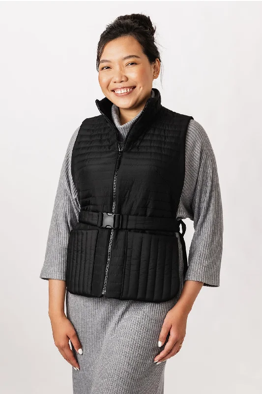 Trendy Dresses Named Saana Puffer Vest