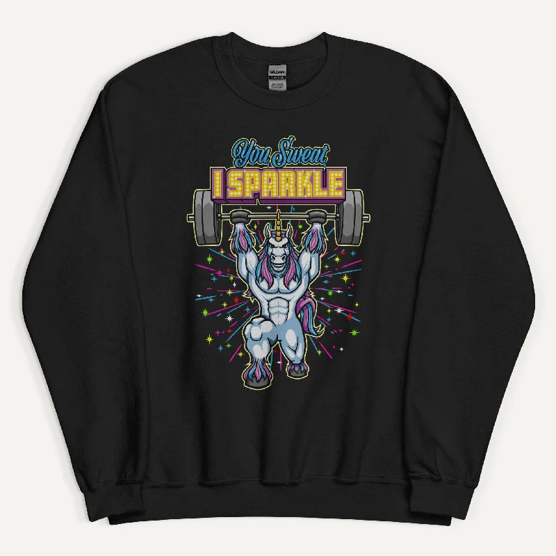 Cozy Chic Wear You Sweat I Sparkle Sweatshirt