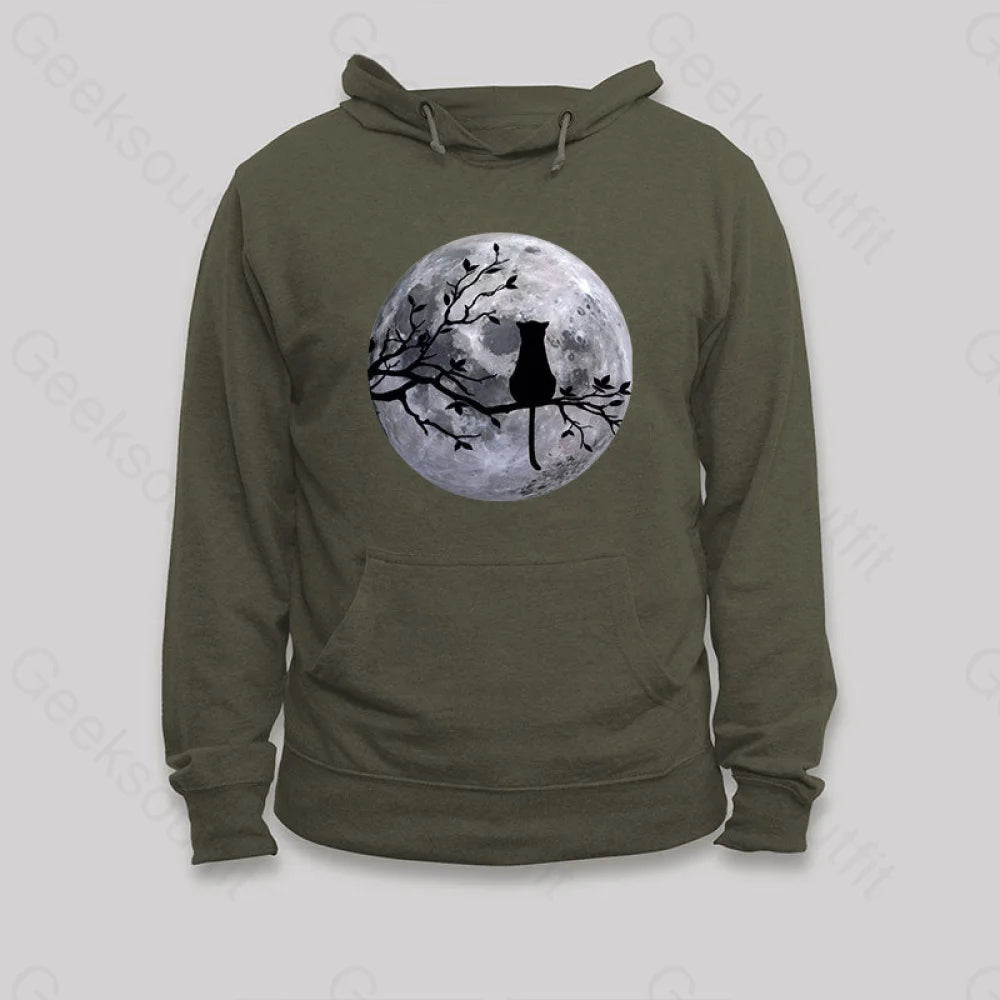 Comfy Dress The Cat and the Moon Hoodie