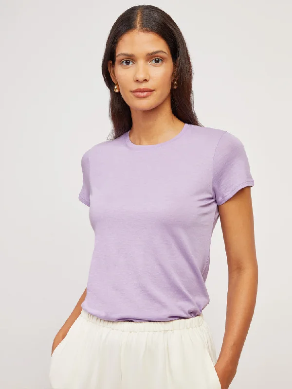 Comfy Layers Fitted Crew Marcy Tee