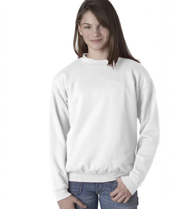 Soft Fabric Looks 18000B - Gildan Heavy Blend™ Youth Crew Neck Sweatshirt