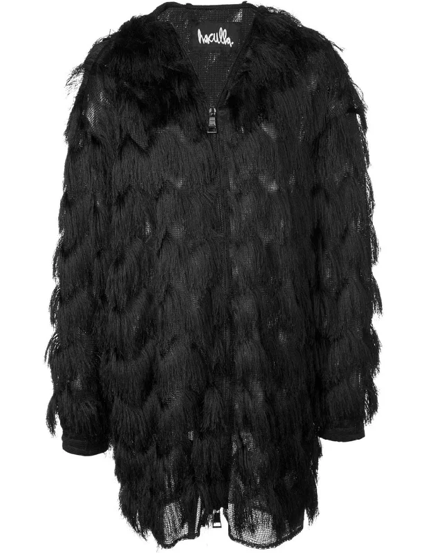 Modern Chic FRINGED COAT