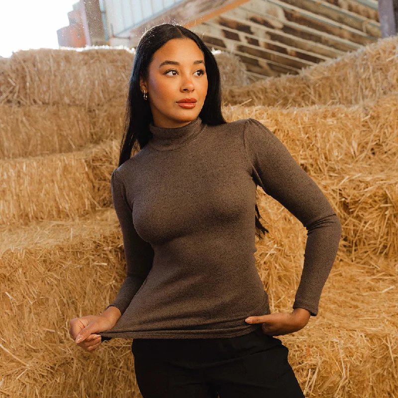 Soft Knitwear Tatum Turtleneck, Olive