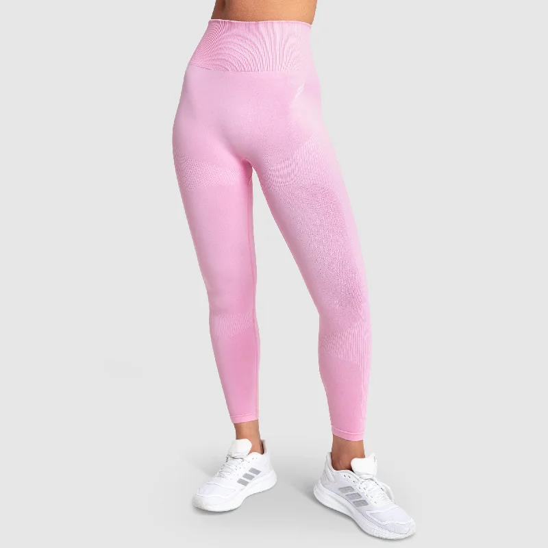 Soft Comfort Impact Solid Leggings - Pastel Pink